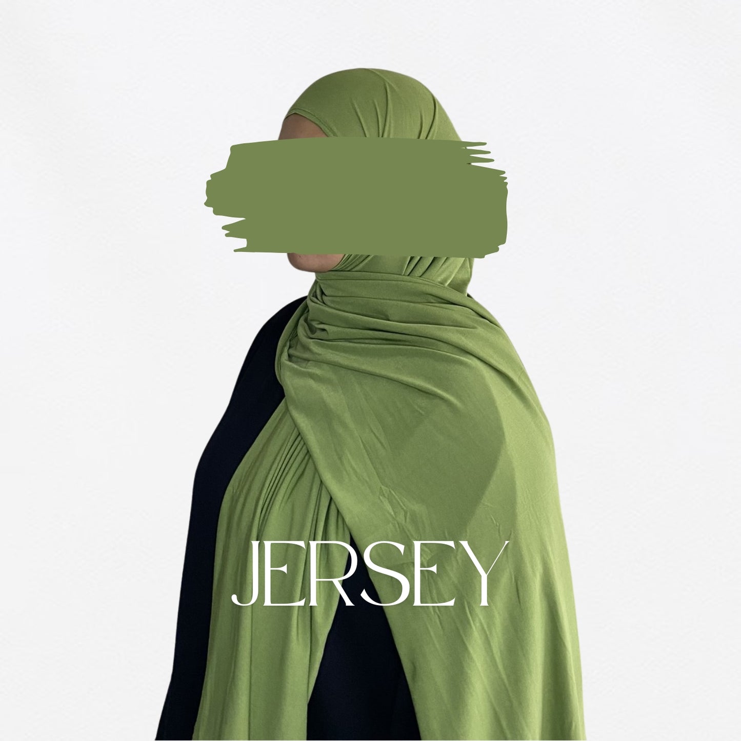 HIJAB JERSEY PREMIUM - VERT PISTACHE
