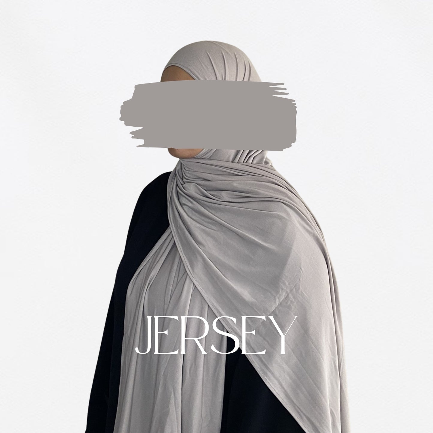 HIJAB JERSEY PREMIUM - GRIS
