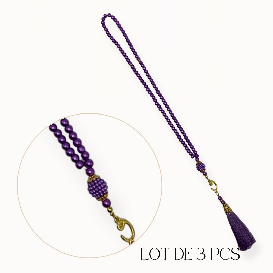 Chapelet Musulman Tasbih x3