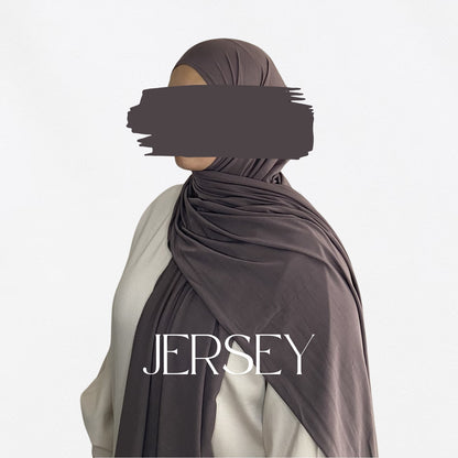 HIJAB JERSEY PREMIUM - TAUPE