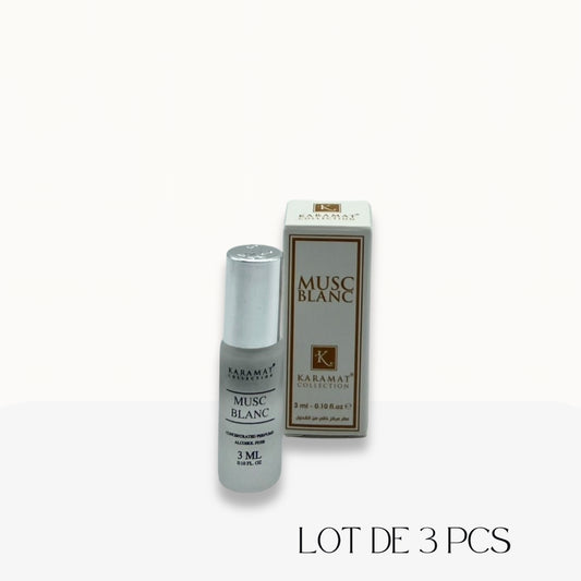 Musc Blanc de la Collection KARAMAT x3
