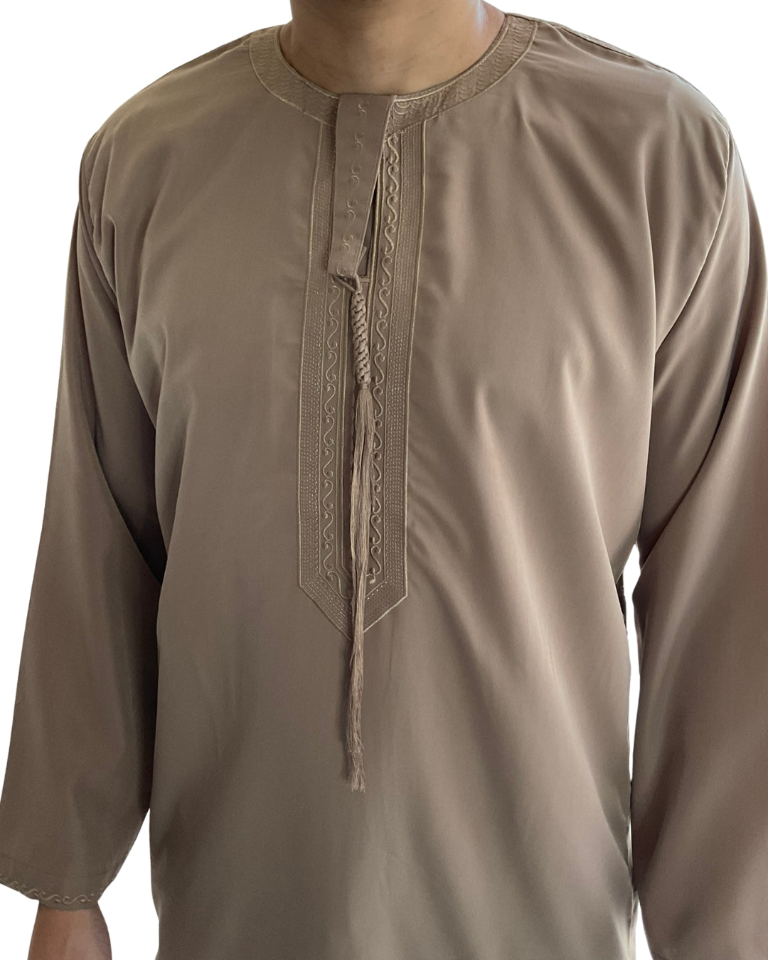 Qamis Style Emirati Manche Longue