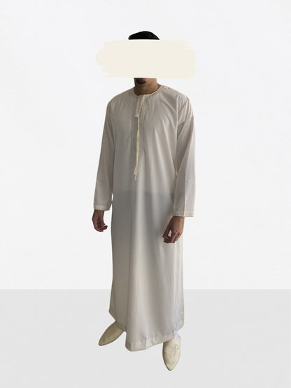 Qamis Style Emirati Manche Longue