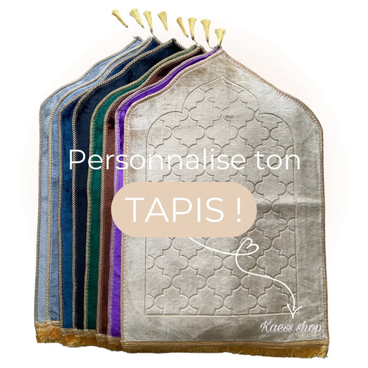 Tapis de prière épais - Personnalisé